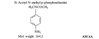 N-Acetyl-N-methyl-p-phenylenediamine (AMAA)