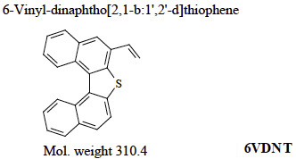 6-Vinyl-dinaphtho[2,1-b：1’,2’-d]thiophene (6VDNT)