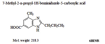 7-Methyl-2-n-propyl-1H-benzimidazole-5-carboxylic acid (6BIMS)