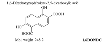 1,6-Dihydroxynaphthalene-2,5-dicarboxylic acid (1,6DONDC)