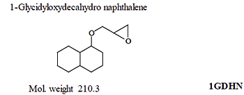 1-Glycidyloxydecahydro naphthalene (1GDHN)