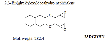 2,3-Bis(glycidyloxy)decahydro naphthalene (23DGDHN)