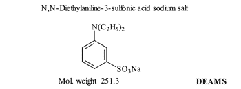 N,N-Diethylaniline-3-sulfonic acid sodium salt (DEAMS)