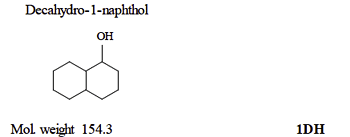 Decahydro-1-naphthol (1DH)