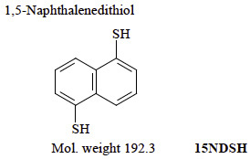 1,5-Naphthalenedithiol (15NDSH)