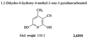 1,2-Dihydro-6-hydroxy-4-methyl-2-oxo-3-pyridinecarbonitril (26DH)