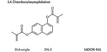 1,6-Dimethacryloxynaphthalene (1,6DON-MA)