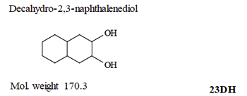 Decahydro-2,3-naphthalenediol (23DH)