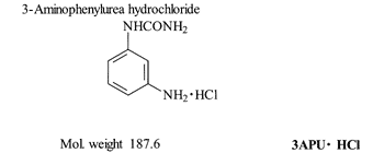 3-Aminophenylurea hydrochloride (3APU⋅HCl)