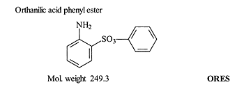 Orthanilic acid phenyl ester (ORES)