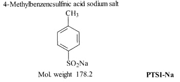 4-Methylbenzenesulfinic acid sodium salt (PTSI-Na)