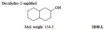 Decahydro-2-naphthol (2DH)
