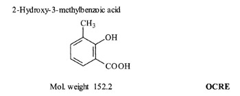 2-Hydroxy-3-methylbenzoic acid (OCRE)