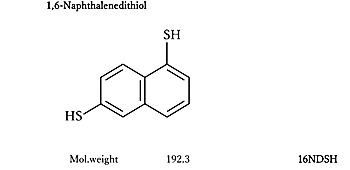 1,6-Naphthalenedithiol (16NDSH)