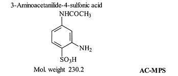 3-Aminoacetanilide-4-sulfonic acid (AC-MPS)