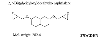2,7-Bis(glycidyloxy)decahydro naphthalene (27DGDHN)