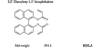2,2'-Diacryloxy-1,1'-binaphthalene (BINLA)