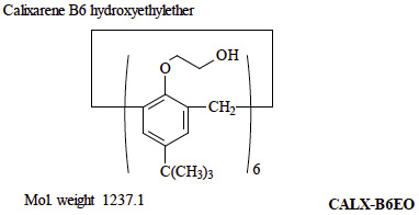 Calixarene B6 hydroxyethylether (CALX-B6EO)